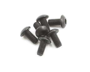 Team Associated 3x0.5x6mm Button Head Screw (6) - Iron City RC Hobbies