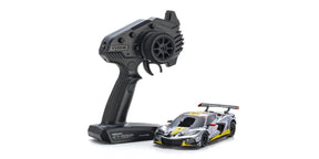 MINI-Z RWD MR-04 readyset CHEVROLET® CORVETTE® C8.R Chrome / Yellow Kyosho America 20th Anniversary - Iron City RC Hobbies