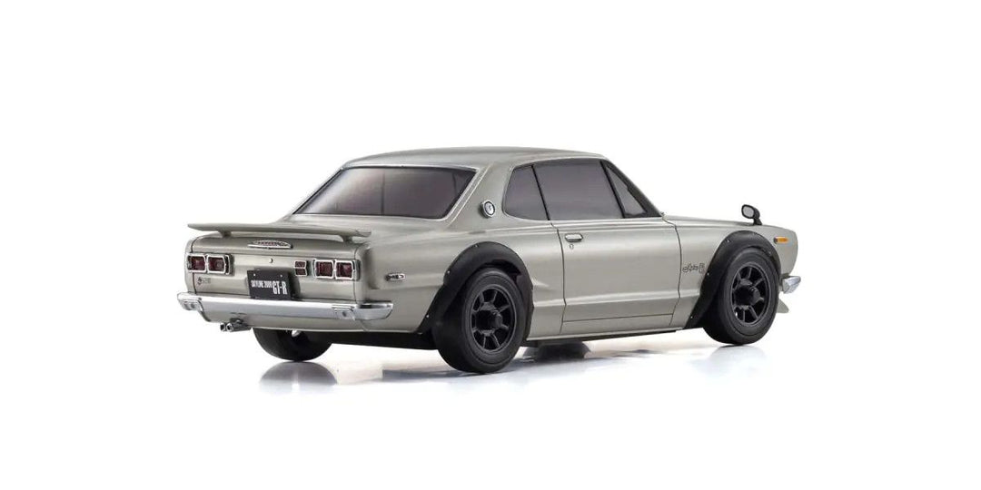 MINI-Z RWD MR-04 readyset NISSAN SKYLINE 2000GT-R (KPGC10) Tuned Ver. Silver - Iron City RC Hobbies