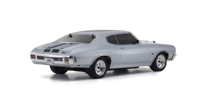 Kyosho 1/10 Scale Radio Controlled Electric Powered 4WD FAZER Mk2 FZ02L Series Readyset 1970 Chevy® Chevelle® SS™ 454 LS6 Cortez Silver - Iron City RC Hobbies