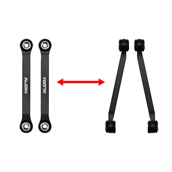 INJORA Aluminum High Clearance Chassis Links for 1/32 Redcat