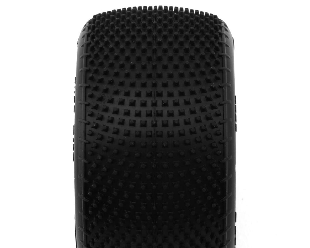 JConcepts Mini-T Fuzz Bite Pre-Mounted Rear Tires (White) (2) (Pink) - Iron City RC Hobbies