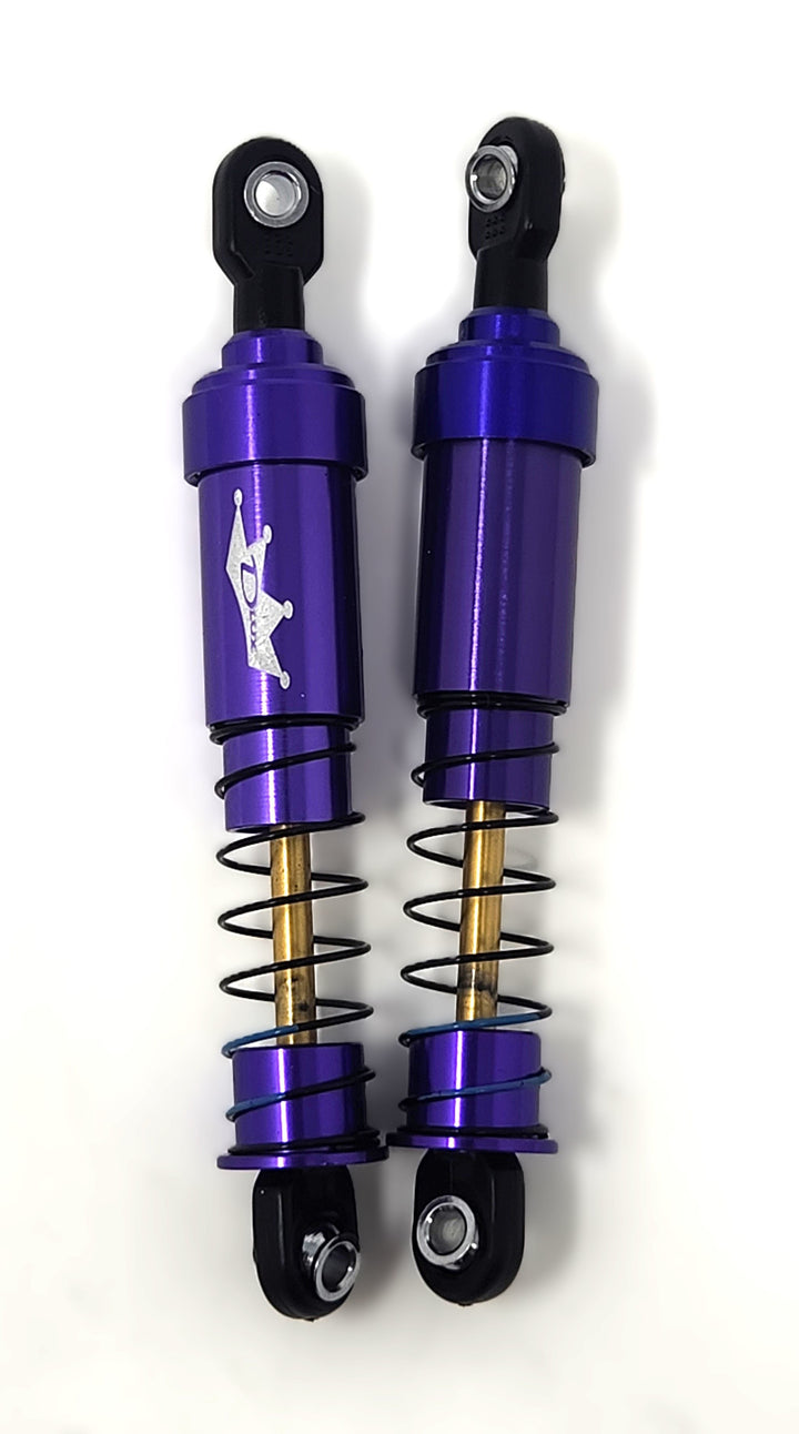 Dlux Ultra Short Shocks 80mm (Pair) (Unassembled)