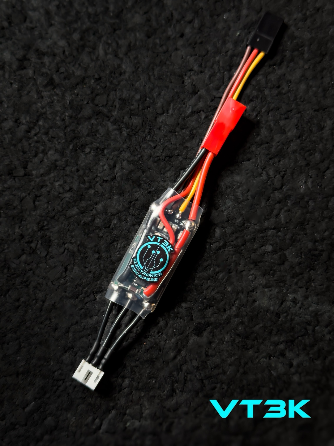 VT3K Escape32 VT3k ESC 1/24 &1/18 (Red/JST 7.4)