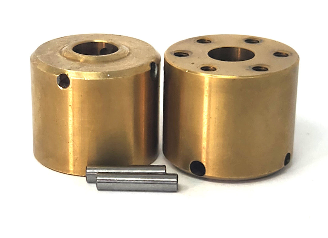 Dlux Brass 8mm Hubs