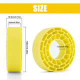 INJORA Silicone Rubber Inserts for 1.0" 62-64mm Tires