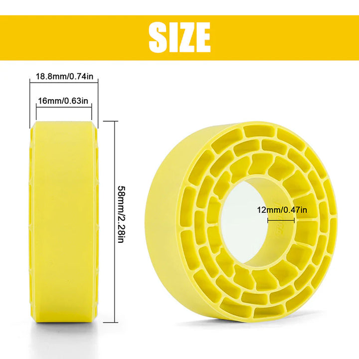 INJORA Silicone Rubber Inserts for 1.0" 62-64mm Tires