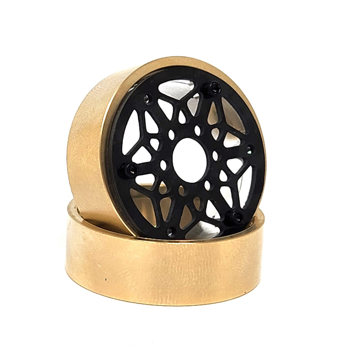 Dlux 1.0" Wheels Brass Rings