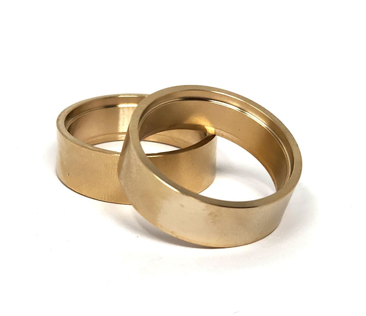 Dlux 1.0" Wheels Brass Rings