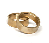 Dlux 1.0" Wheels Brass Rings