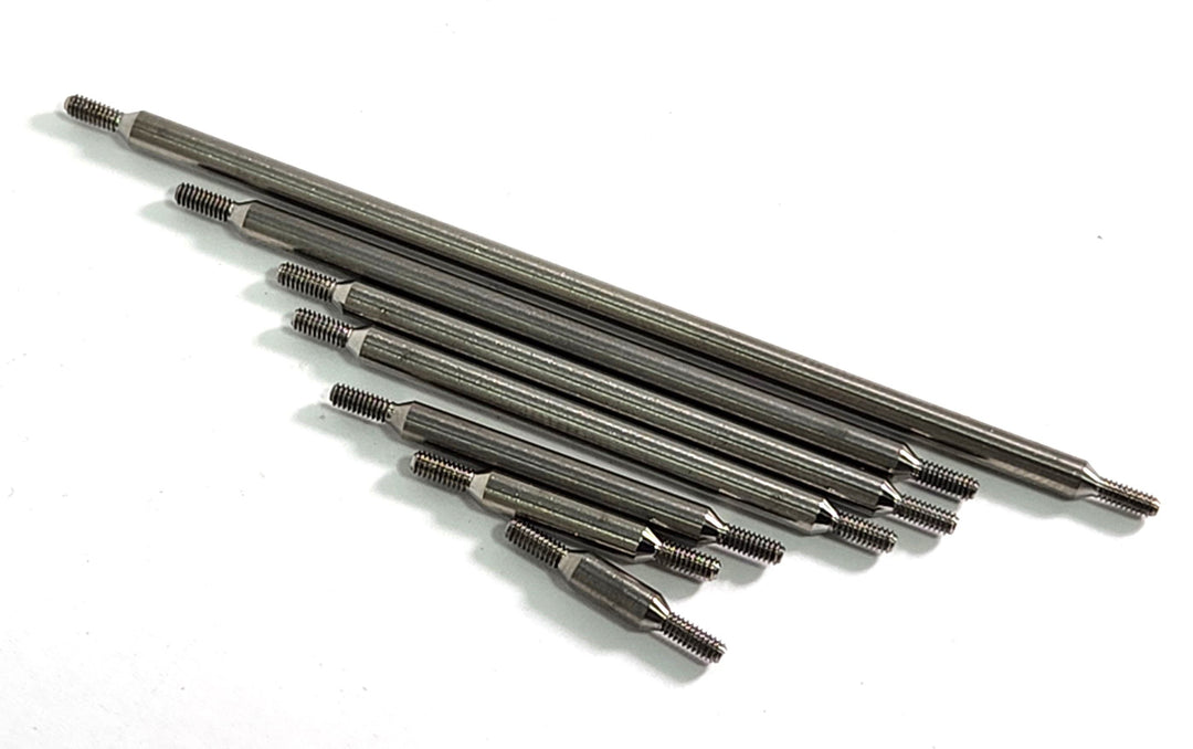 Dlux 1/8" M2 Threaded Titanium links