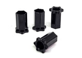 Dlux SCX24/TRX4M Wheel Hubs for 7mm hexes
