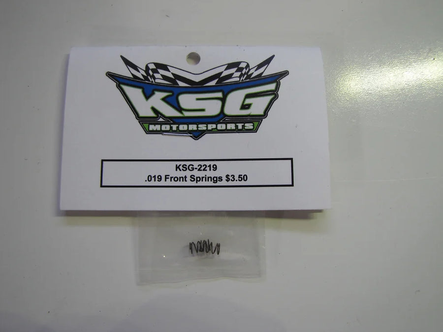 KSG 0.019 Front Springs (2) - Iron City RC Hobbies