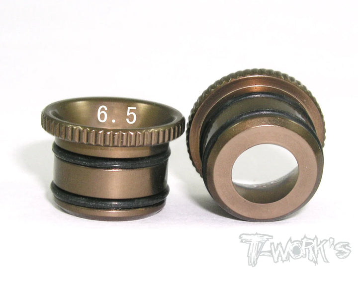 T-Works Aluminum Fluent Carburetor Reducer Set (OS, Novarossi, Go) - Iron City RC Hobbies