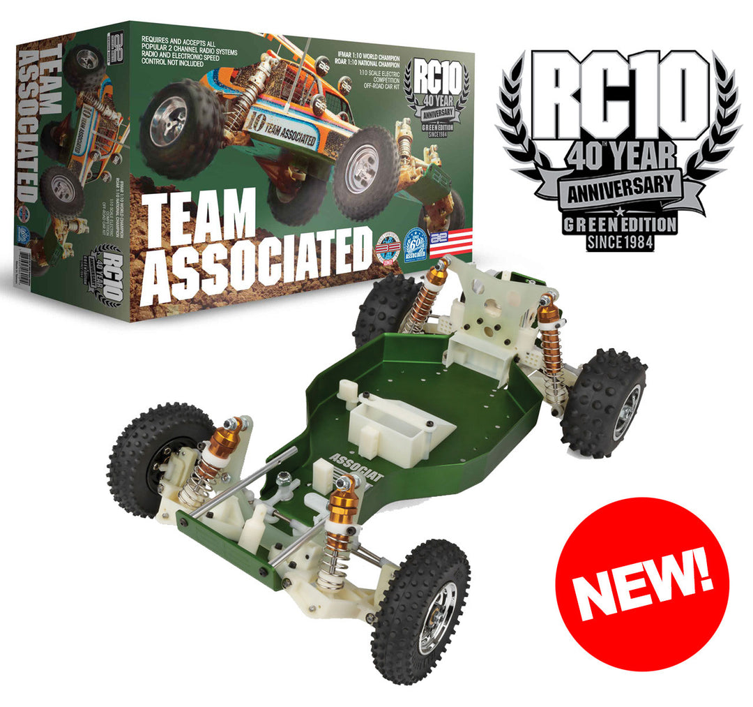 RC10 Classic 40th Anniversary Green Edition - Iron City RC Hobbies