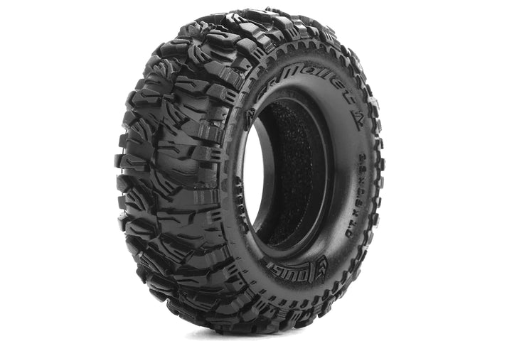 Louise RC - CR-MALLET - 1-18/1-24 Crawler Tires - Super Soft - for 1.0 Wheels