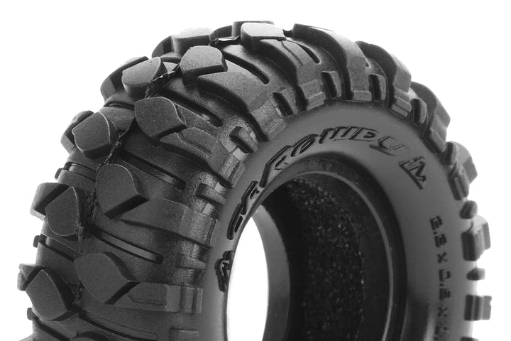 Louise RC - CR-ROWDY - 1-18/1-24 Crawler Tires - Super Soft - for 1.0 Wheels