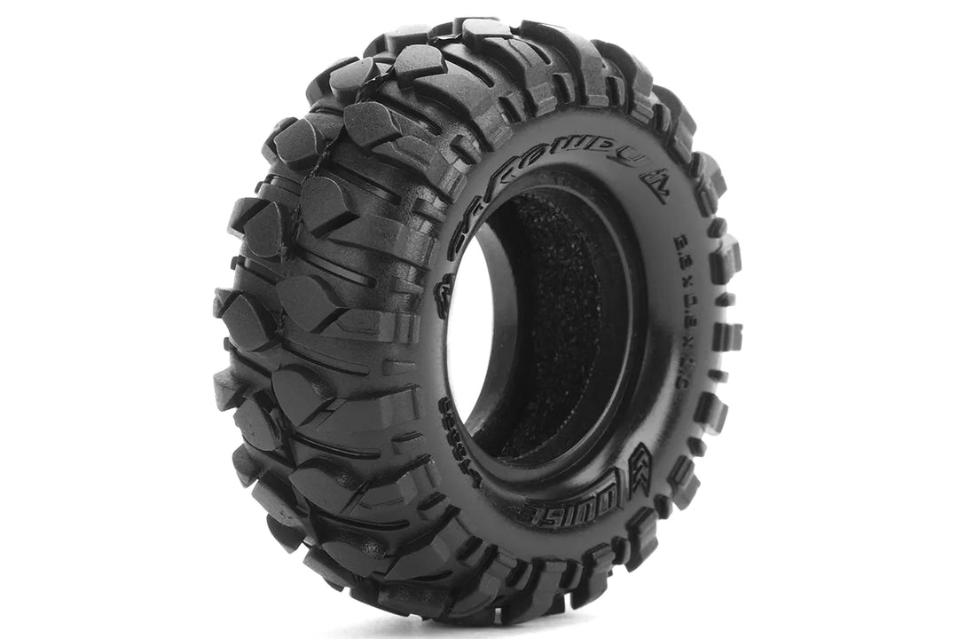 Louise RC - CR-ROWDY - 1-18/1-24 Crawler Tires - Super Soft - for 1.0 Wheels