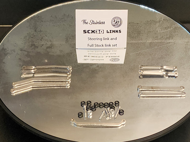 Stainless 24 SCX30 Stainless Links