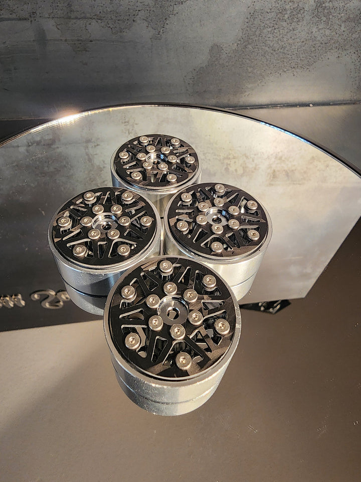 Stainless 24 1.3" Forged Carbon Wheel Set