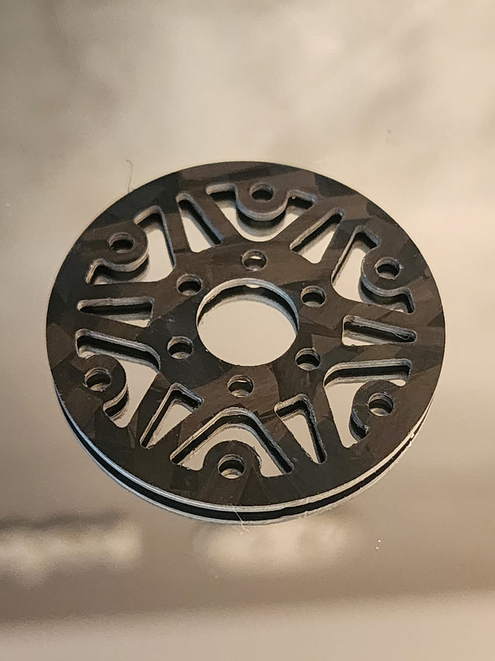 Stainless 24 1.3" Forged Carbon Wheel Set