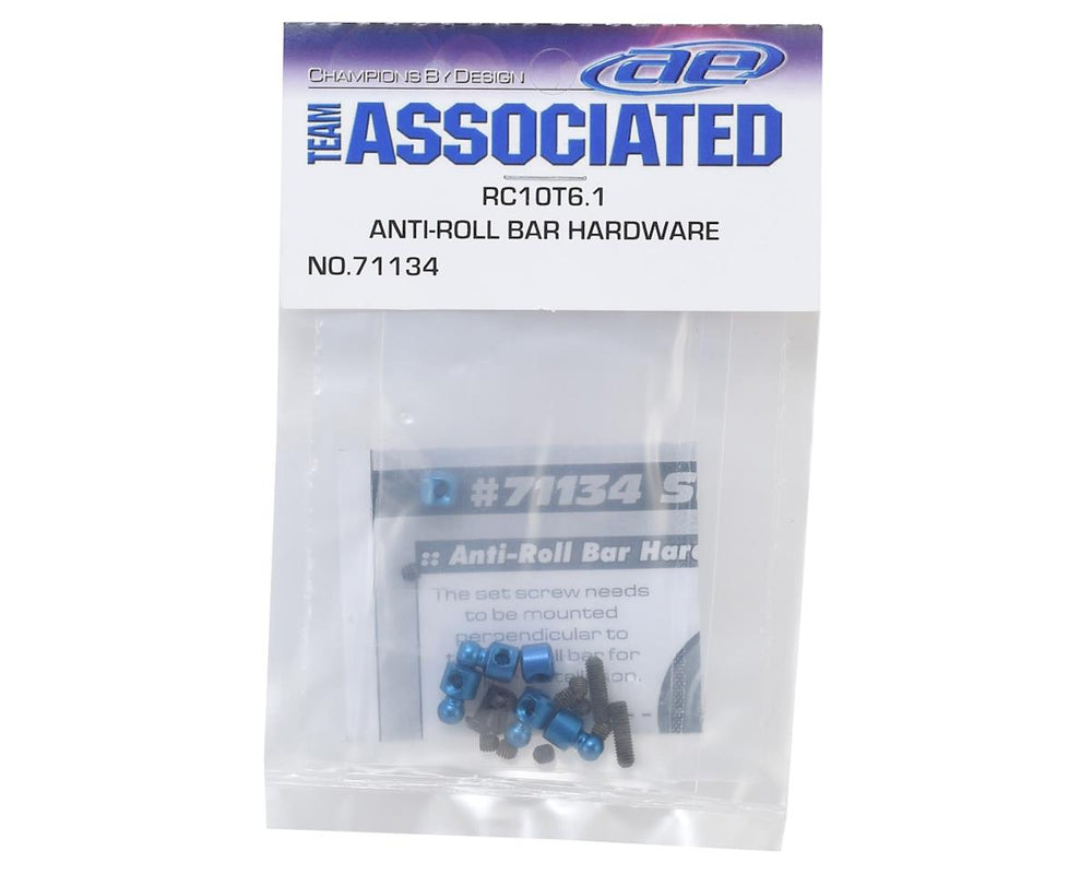 Team Associated T6.1/SC6.1 Anti-Roll Bar Hardware Set - Iron City RC Hobbies