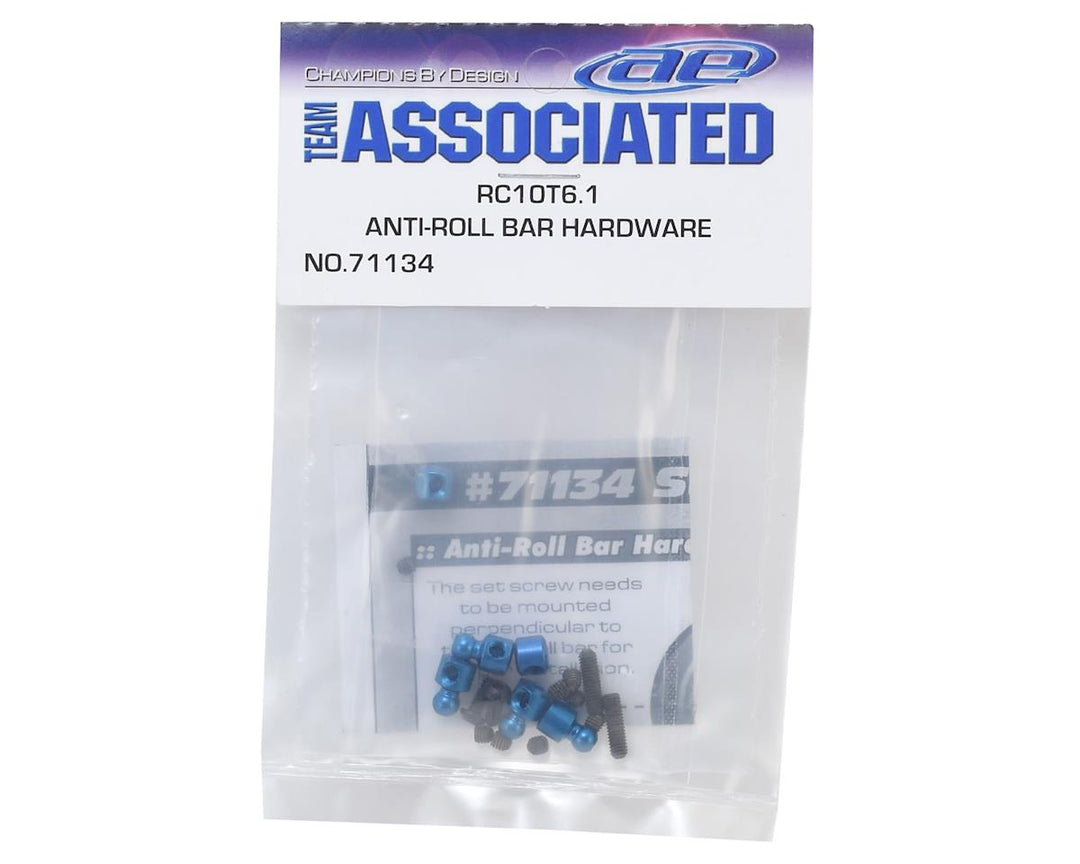 Team Associated T6.1/SC6.1 Anti-Roll Bar Hardware Set - Iron City RC Hobbies