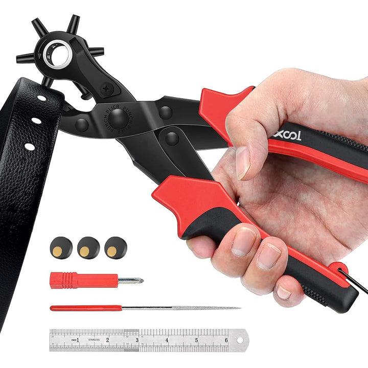 Revolving Punch Plier Kit, XOOL
