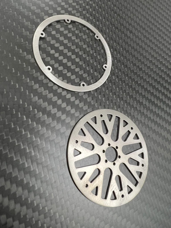 Hardpark 1.8 Titanium Outlaw Wheel Faces and Rings