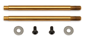 Team Associated 3x27.5 mm Shock Shafts (V2), TiN - Iron City RC Hobbies