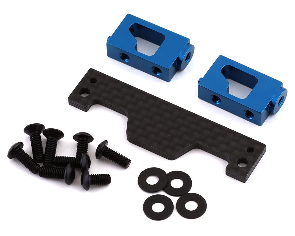 Team Associated RC10B6.3 Factory Team Servo Mount Set - Iron City RC Hobbies