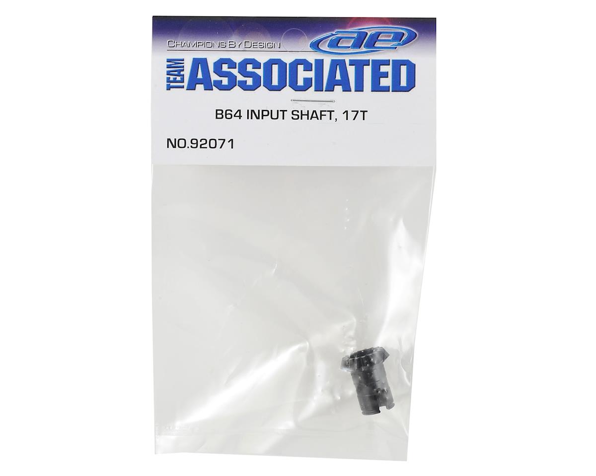 Team Associated B64 Input Shaft (17T)