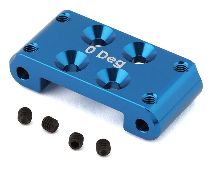 Team Associated RC10B7 Factory Team Aluminum Front Bulkhead (0 Deg) - Iron City RC Hobbies
