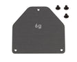 Team Associated RC10B7 Factory Team Aluminum Servo Weight Plate (6g) - Iron City RC Hobbies