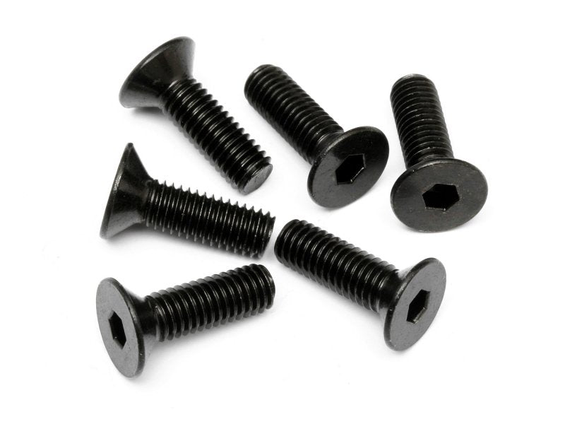 HPI Racing FLAT HEAD SCREW M5x16mm (HEX SOCKET/6pcs) - Iron City RC Hobbies