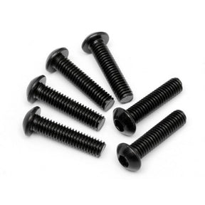 HPI Racing 94909 Button Head Screw M6x25mm 4.0mm Hex Socket (6 pieces) Baja - Iron City RC Hobbies