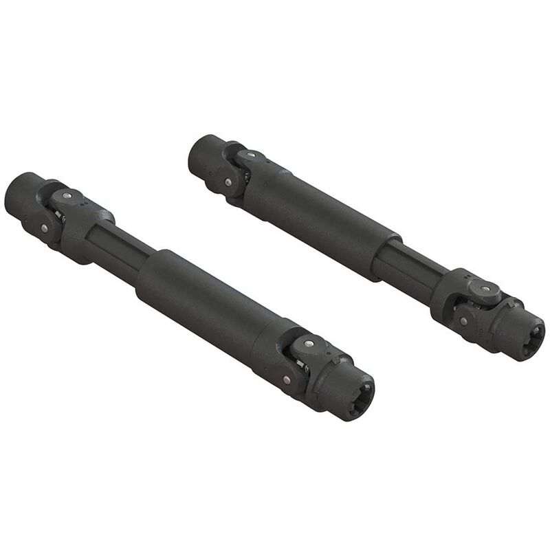 ARRMA Composite Rear Slider Driveshaft Set: 4x4