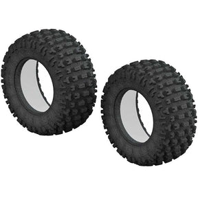 1/10 DBOOTS FORTRESS SHORT COURSE FRONT/REAR 3.0/2.2 TIRE & INSERTS (2) - Iron City RC Hobbies