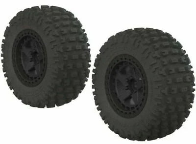 ARRMA AR550042 DBOOTS FORTRESS SC TIRE WHEELS SET 2 - Iron City RC Hobbies