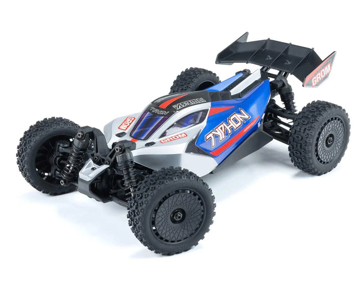 Arrma Typhon Grom MEGA 4WD 380 Brushed 1/18 Buggy RTR w/SLT2 2.4GHz Radio, Battery & Charger - Iron City RC Hobbies