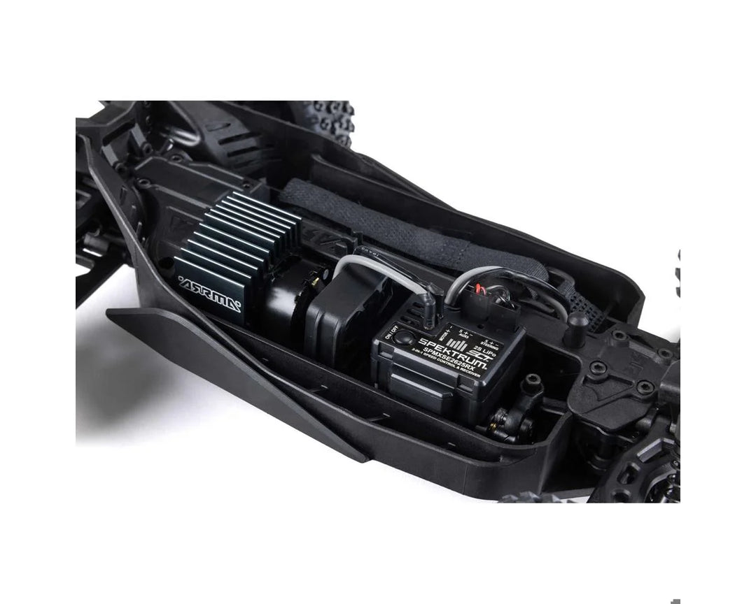 Arrma Typhon Grom MEGA 4WD 380 Brushed 1/18 Buggy RTR w/SLT2 2.4GHz Radio, Battery & Charger - Iron City RC Hobbies