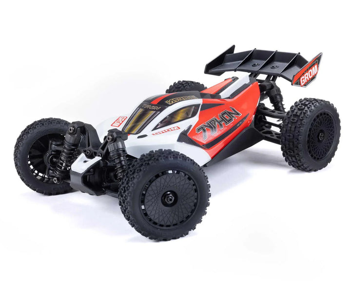Arrma Typhon Grom MEGA 4WD 380 Brushed 1/18 Buggy RTR w/SLT2 2.4GHz Radio, Battery & Charger - Iron City RC Hobbies