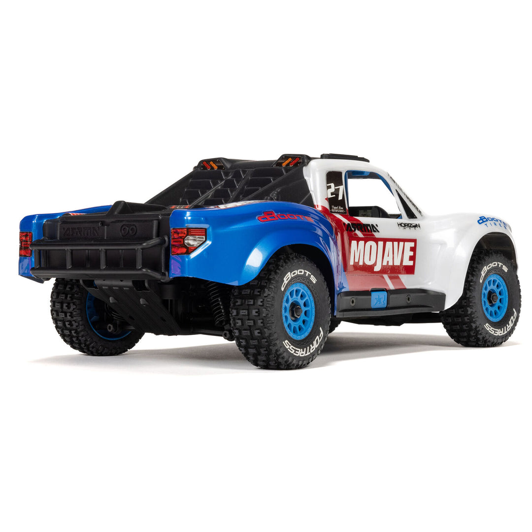 MOJAVE GROM 223S BLX Brushless 4X4 Small Scale Desert Truck RTR with DSC (Battery & Charger included), White - Iron City RC Hobbies
