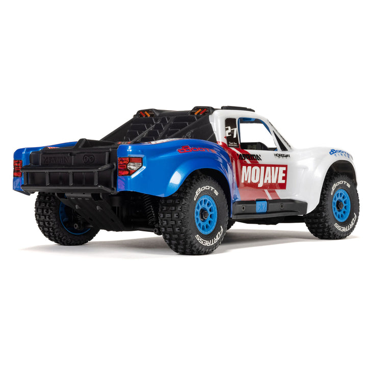 MOJAVE GROM 223S BLX Brushless 4X4 Small Scale Desert Truck RTR with DSC (Battery & Charger included), White - Iron City RC Hobbies