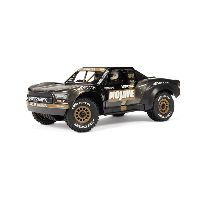 MOJAVE GROM 223S BLX Brushless 4X4 Small Scale Desert Truck RTR with DSC, Black - Iron City RC Hobbies