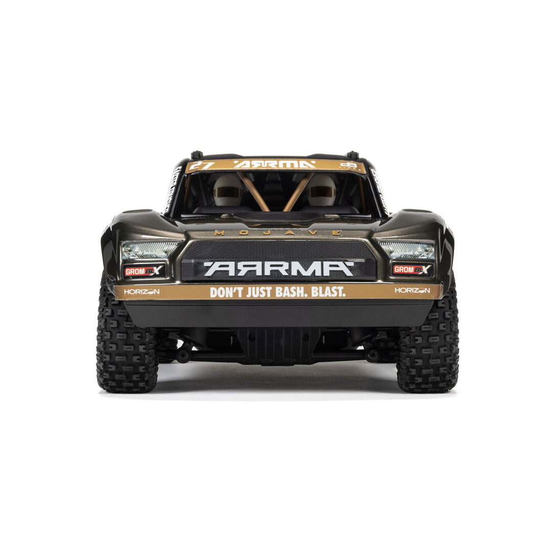 MOJAVE GROM 223S BLX Brushless 4X4 Small Scale Desert Truck RTR with DSC, Black - Iron City RC Hobbies