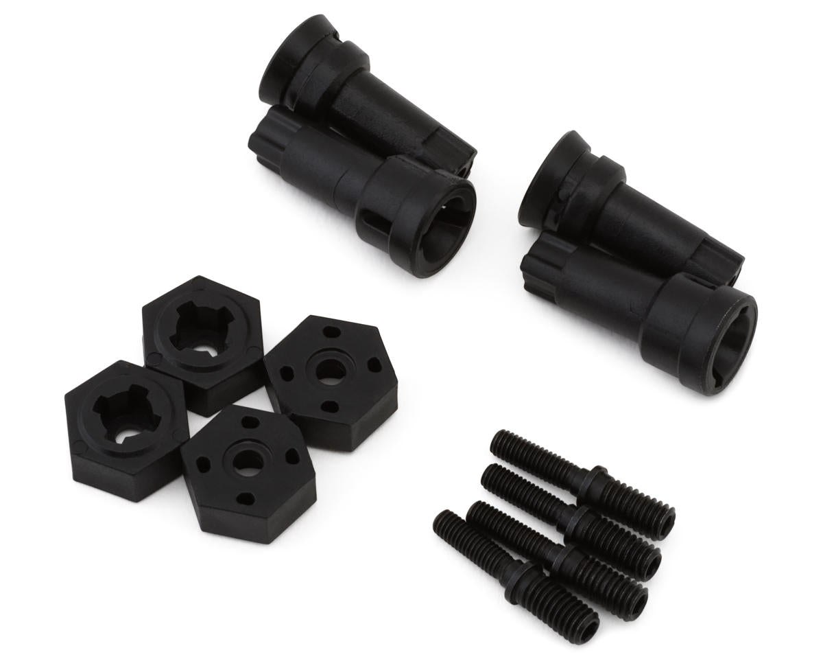 Arrma Front & Rear Wheel Hub Assembly Set (Granite/Typhon Grom)