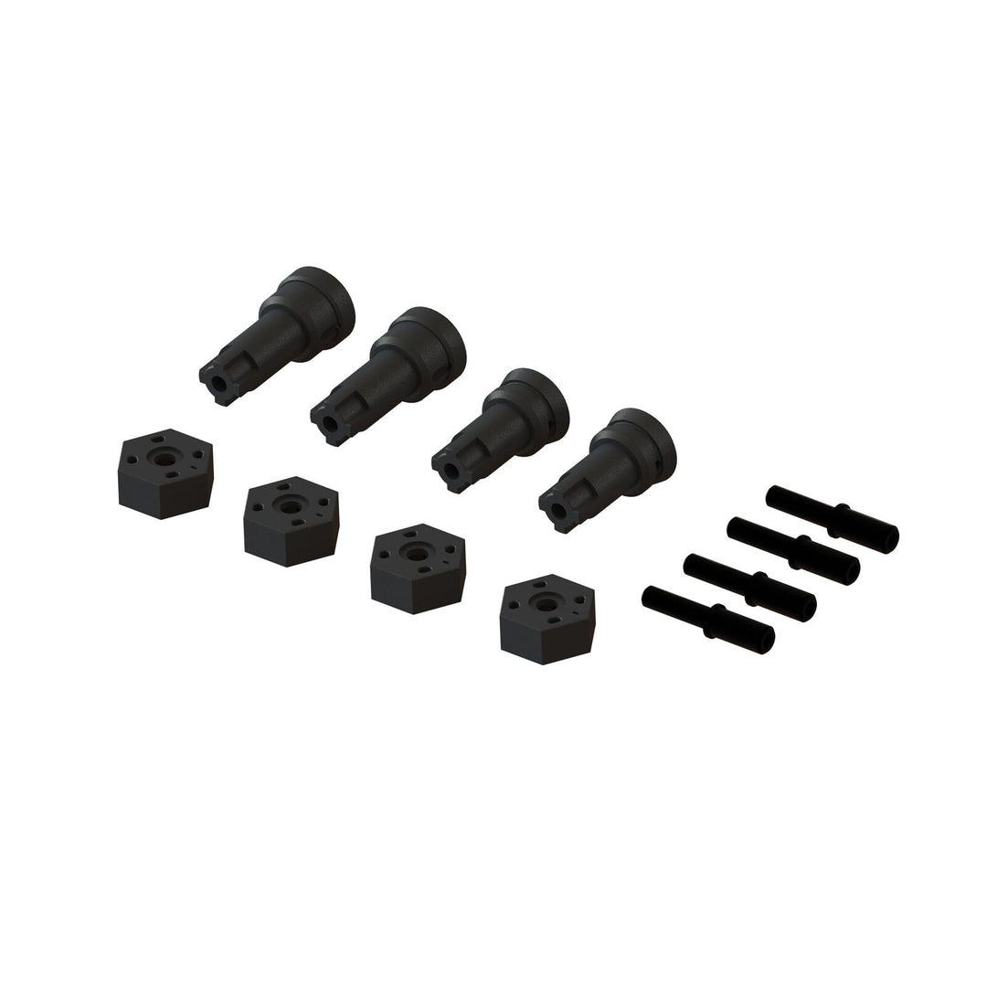 Arrma Wheel Axle and Hub Set B: GROM - Iron City RC Hobbies