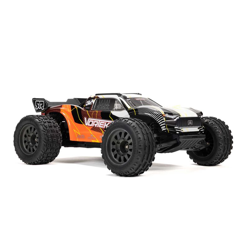 Arrma 1/10 VORTEKS MEGA 550 2WD Stadium Truck RTR with Battery & Charger, Orange