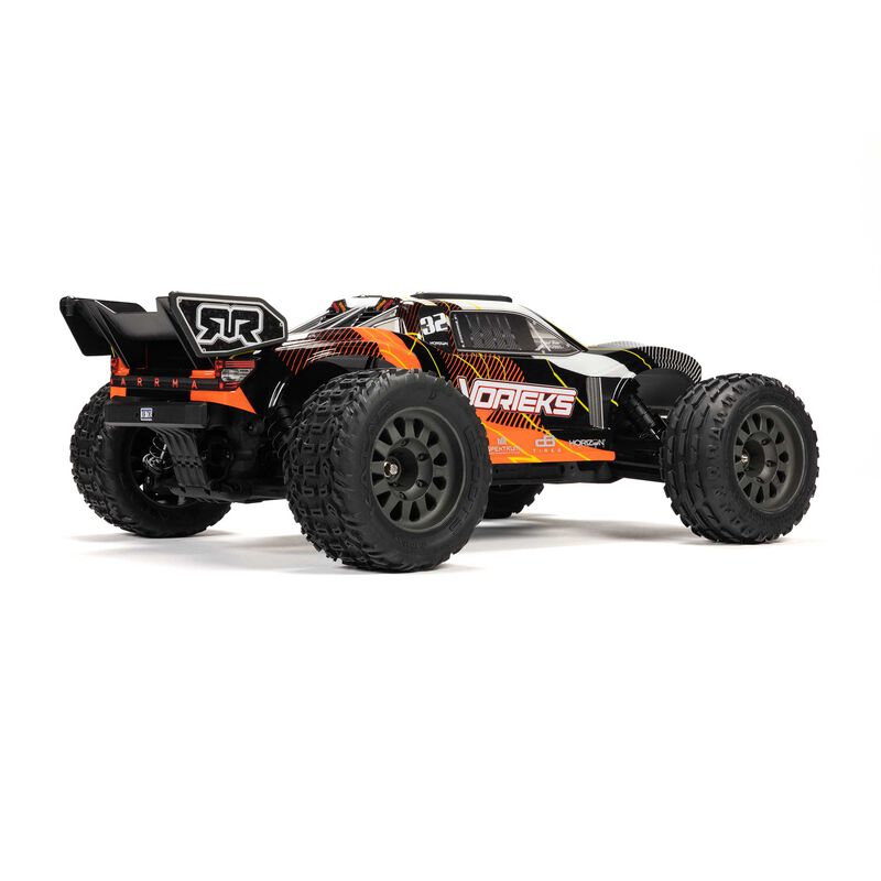 Arrma 1/10 VORTEKS MEGA 550 2WD Stadium Truck RTR with Battery & Charger, Orange